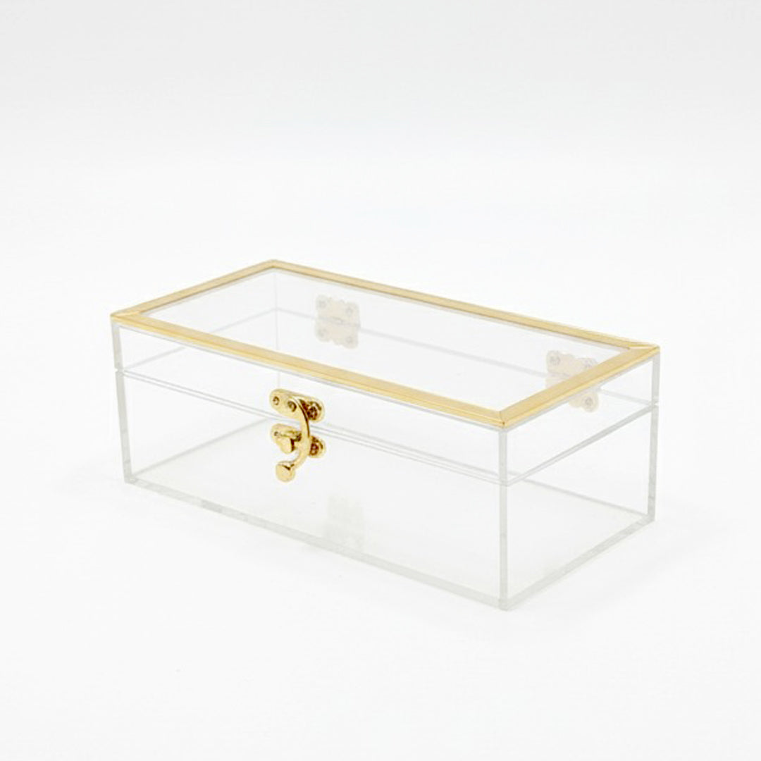 Square Acrylic Box With Lock